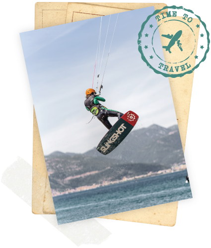 Kitesurfing